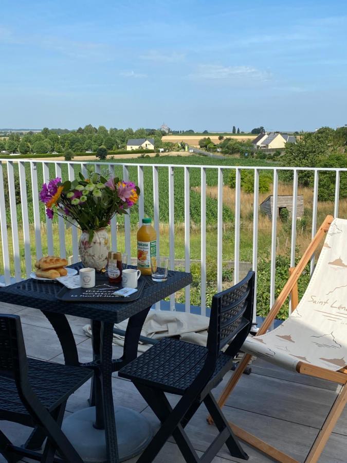 Appartement Lu'Ermael Avec Vue Mont Saint Michel Courtils Экстерьер фото