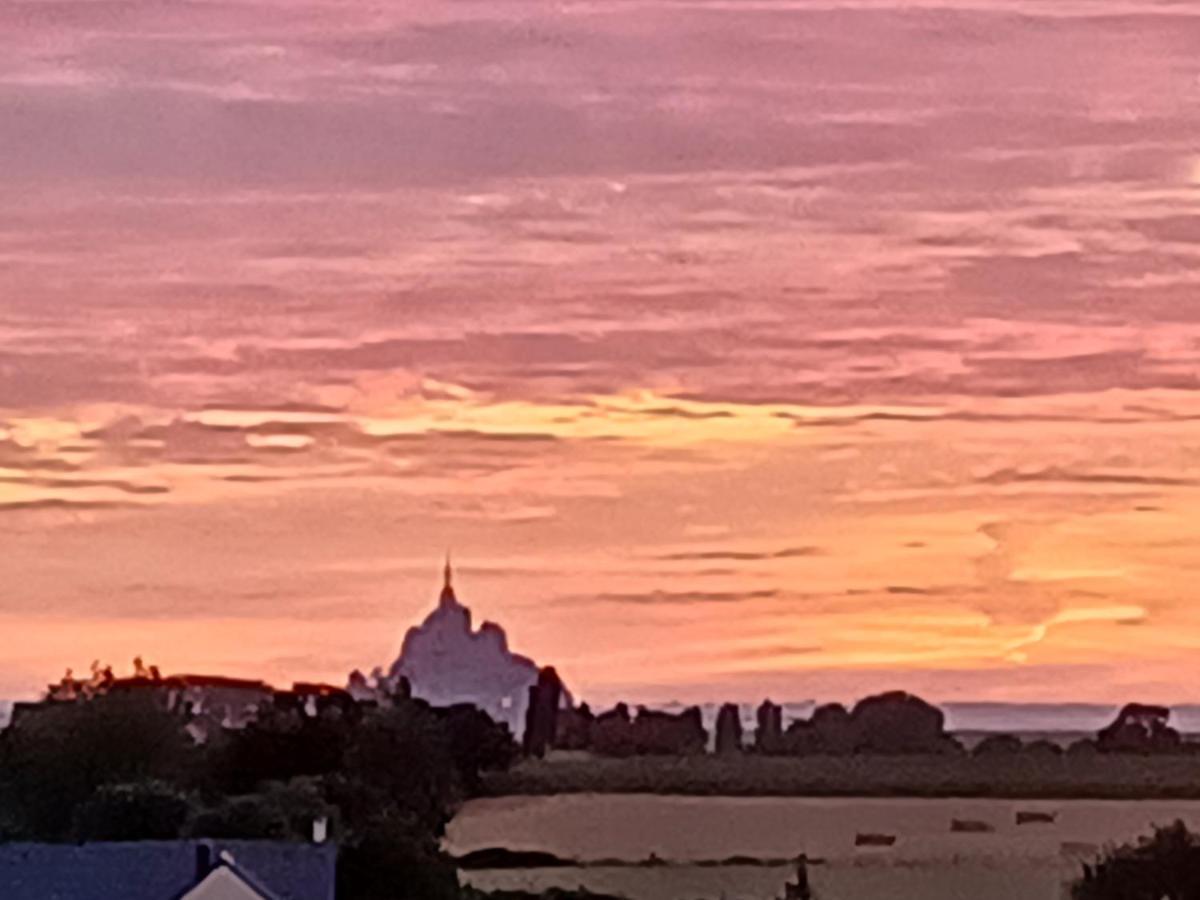 Appartement Lu'Ermael Avec Vue Mont Saint Michel Courtils Экстерьер фото