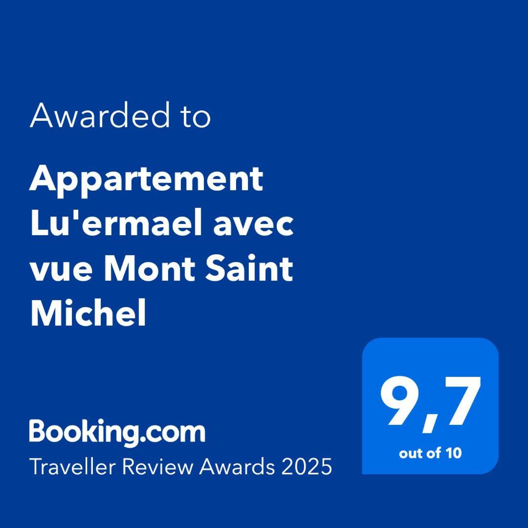 Appartement Lu'Ermael Avec Vue Mont Saint Michel Courtils Экстерьер фото